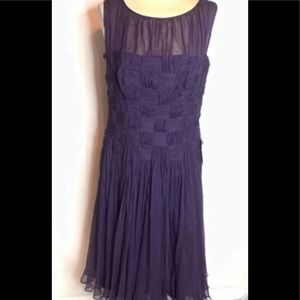 Tadashi Shoji basketweave dress size 12